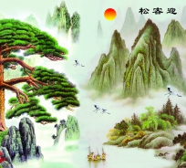 Tranh Sơn Thủy - Thủy Mặc