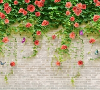 TRANH DÁN TƯỜNG HOA LÁ